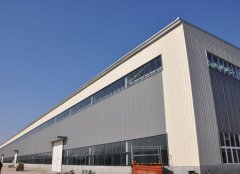 生產車間外景圖，液晶屏生產車間