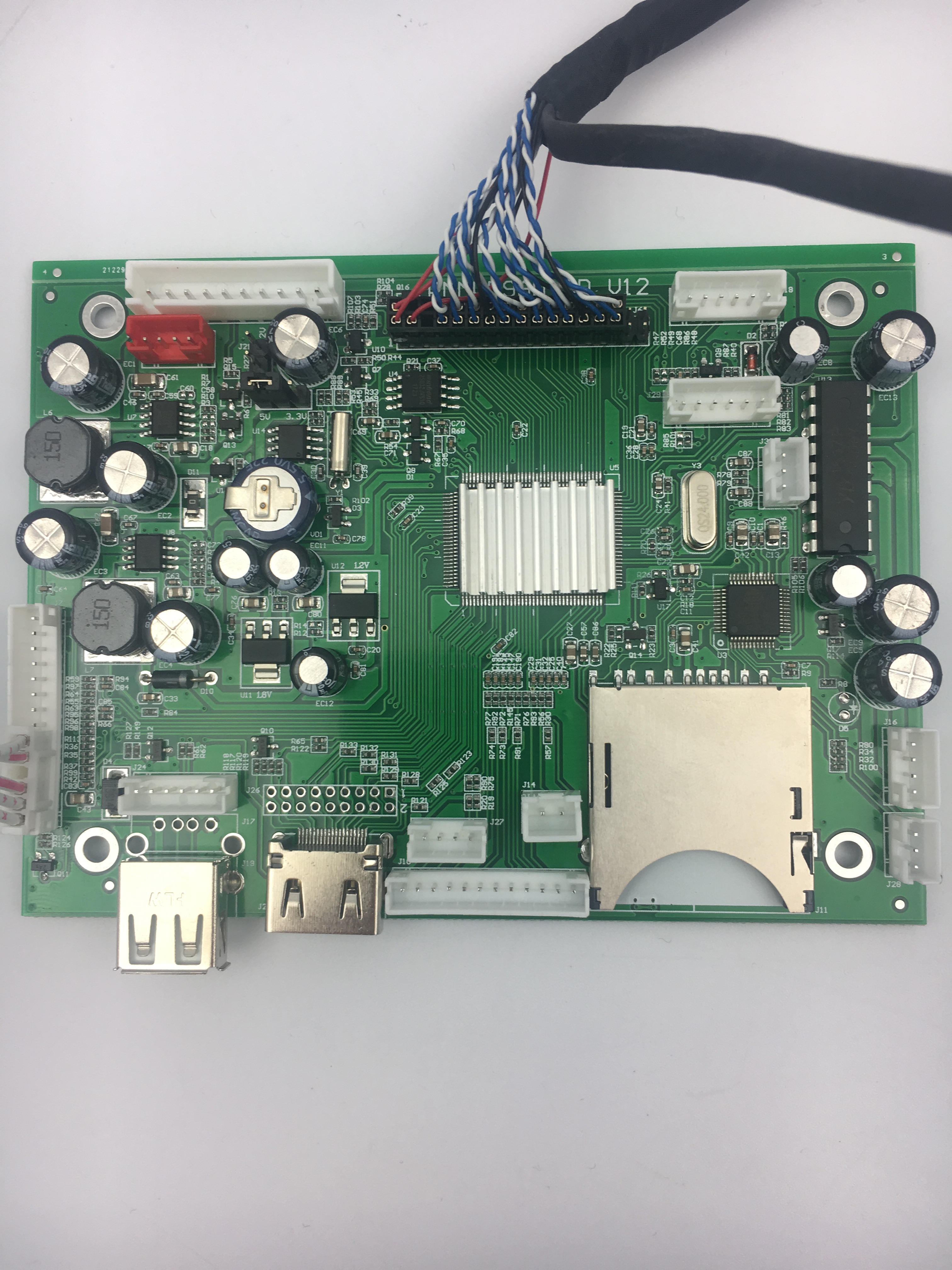 液晶屏驅(qū)動板，雙路LVDS，支持多媒體播放—JX-