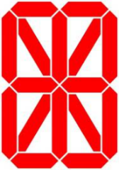 十六段LED數(shù)碼管