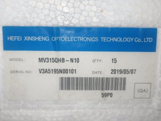 MV315QHB-N10 京東方31.5寸 分辨率2560*1