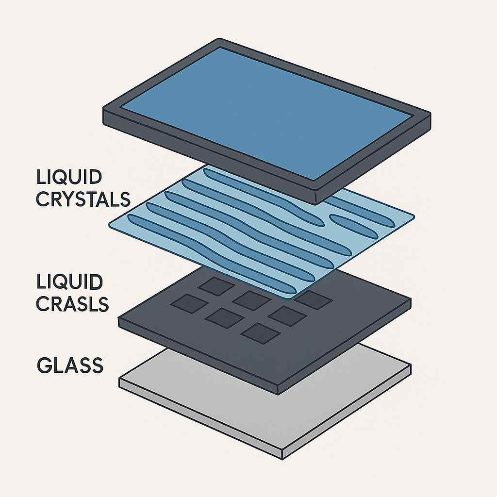 TFT工業液晶屏材質