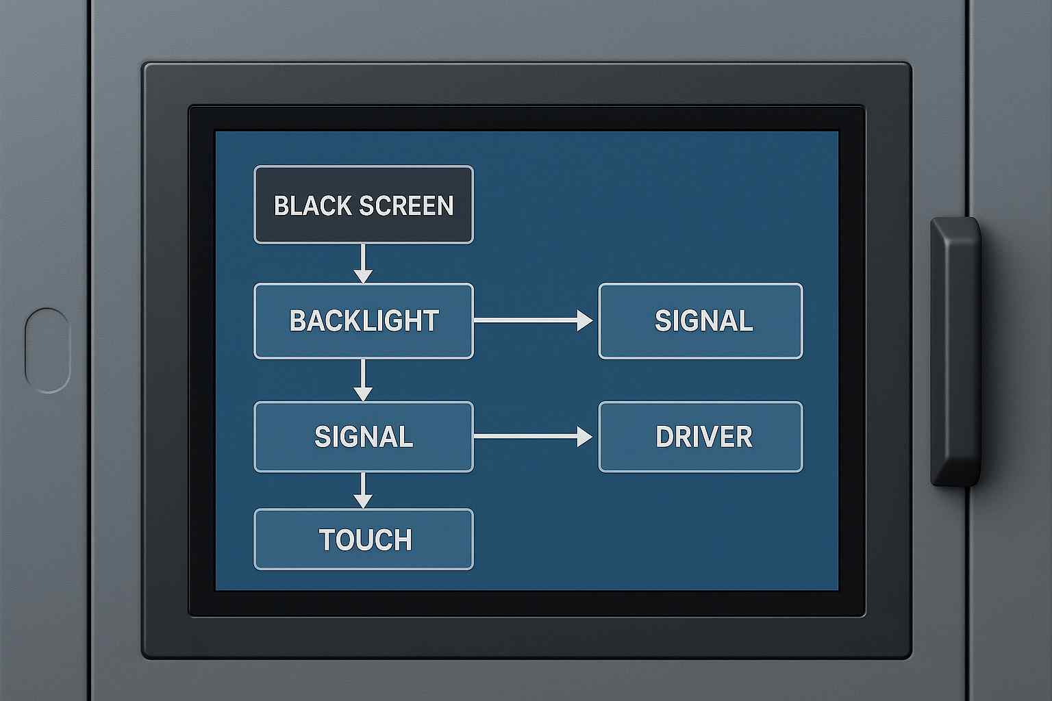 LCD工業液晶屏幕_機柜設備液晶面板